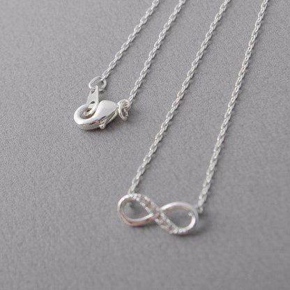 .Infinity Crystal Pendant Necklace - Gadgets and Fun Stuff