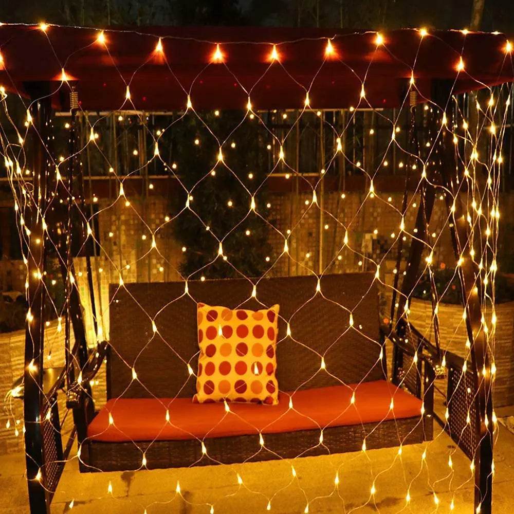 Net Mesh Solar Fairy Lights - Gadgets and Fun Stuff