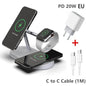 3-in-1 Wireless Magsafe Charger Stand - Gadgets and Fun Stuff