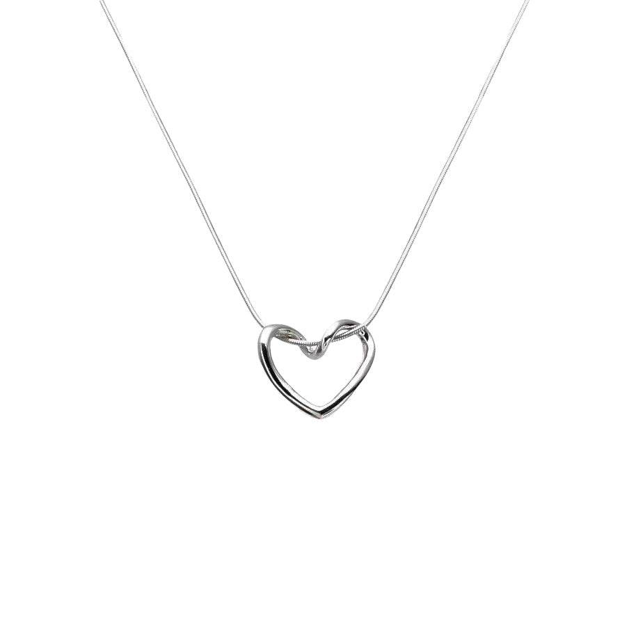 'Fashion' Titanium hollow heart design all-match necklace - Gadgets and Fun Stuff