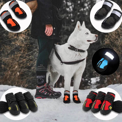 Waterproof Reflective Dog Boots - Gadgets and Fun Stuff