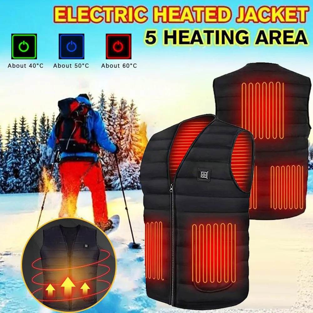 Smart Heating Cotton Vest - Gadgets and Fun Stuff