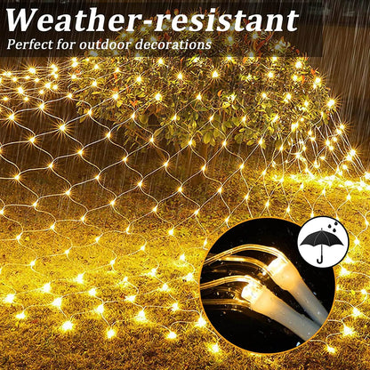 Net Mesh Solar Fairy Lights - Gadgets and Fun Stuff