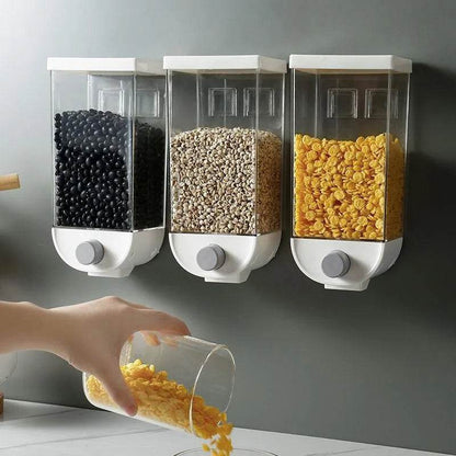 Wall-Mounted Kitchen Multi-Grain Sealed Jars - Gadgets and Fun Stuff