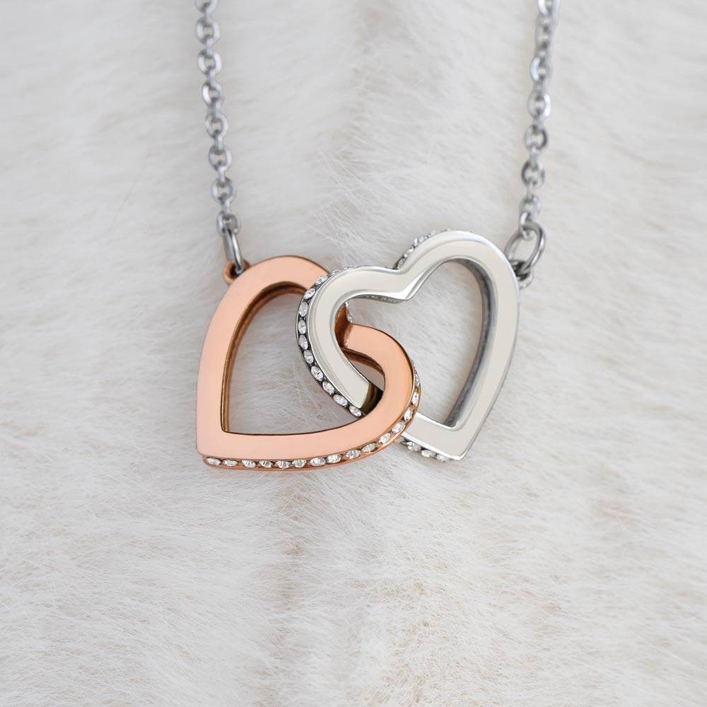 "You Complete My World....." Interlocking Hearts Necklace - Gadgets and Fun Stuff