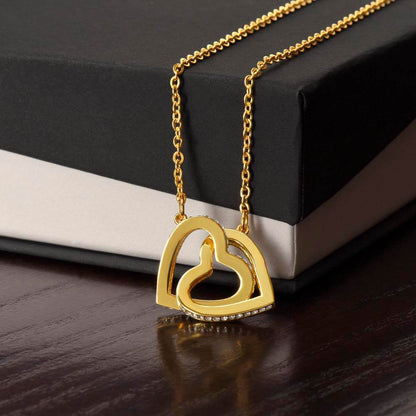 "Interlocking Hearts" Necklace - Gadgets and Fun Stuff