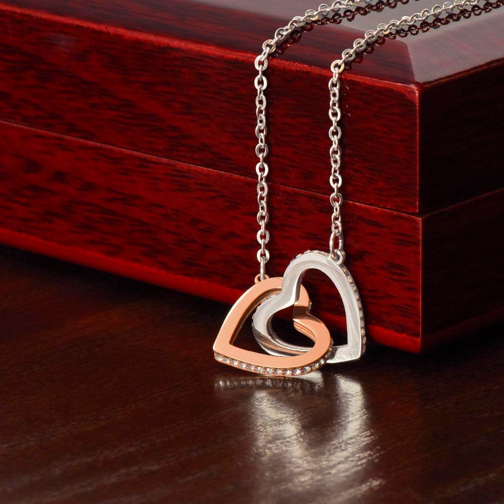 "Interlocking Hearts" Necklace - Gadgets and Fun Stuff