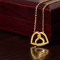 "Interlocking Hearts" Necklace - Gadgets and Fun Stuff