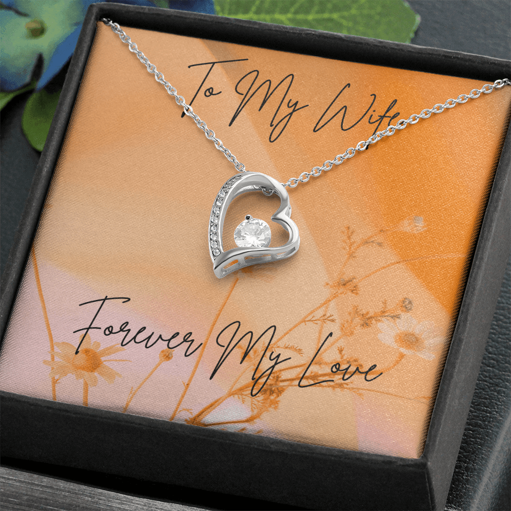 "To My Wife, Forever My Love" Necklace - Gadgets and Fun Stuff