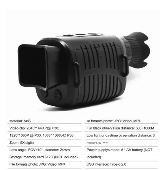 Binocular Night Vision Device - Gadgets and Fun Stuff