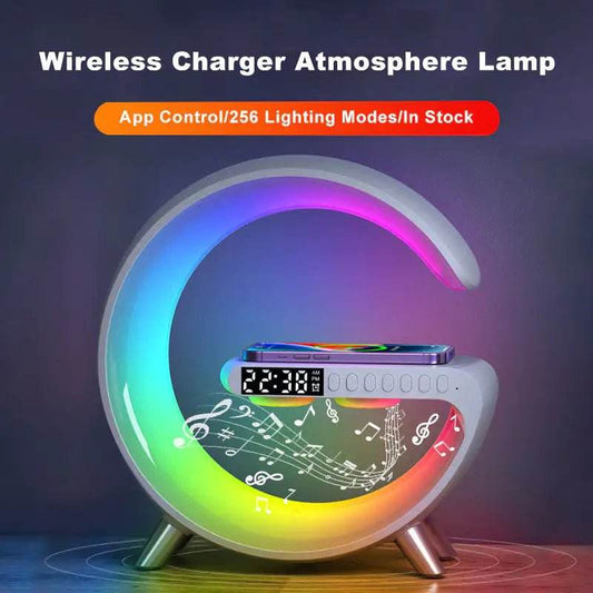 Bluetooth Speaker Wireless Charger Lamp - Gadgets and Fun Stuff