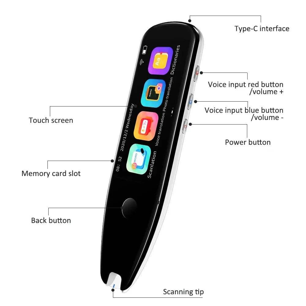 Intelligent English Offline Translation Scanning Pen - Gadgets and Fun Stuff