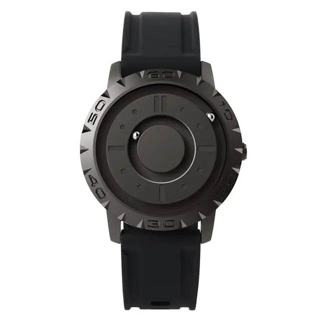 Iron Ball Magnetic Pointer Men's Watch - Gadgets and Fun Stuff