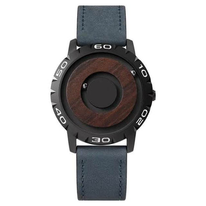 Iron Ball Magnetic Pointer Men's Watch - Gadgets and Fun Stuff