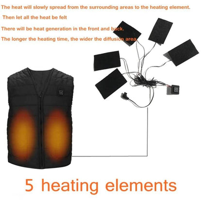 Smart Heating Cotton Vest - Gadgets and Fun Stuff