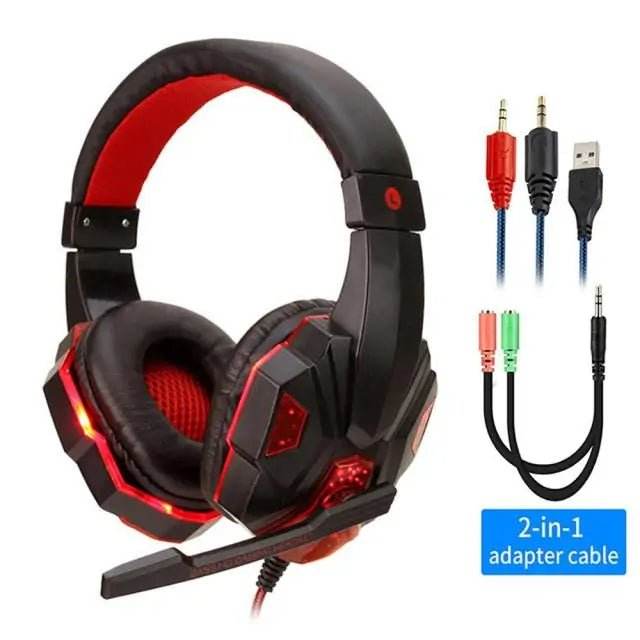 LED Light Wired Gamer Headset - Gadgets and Fun Stuff