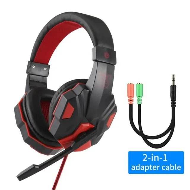 LED Light Wired Gamer Headset - Gadgets and Fun Stuff