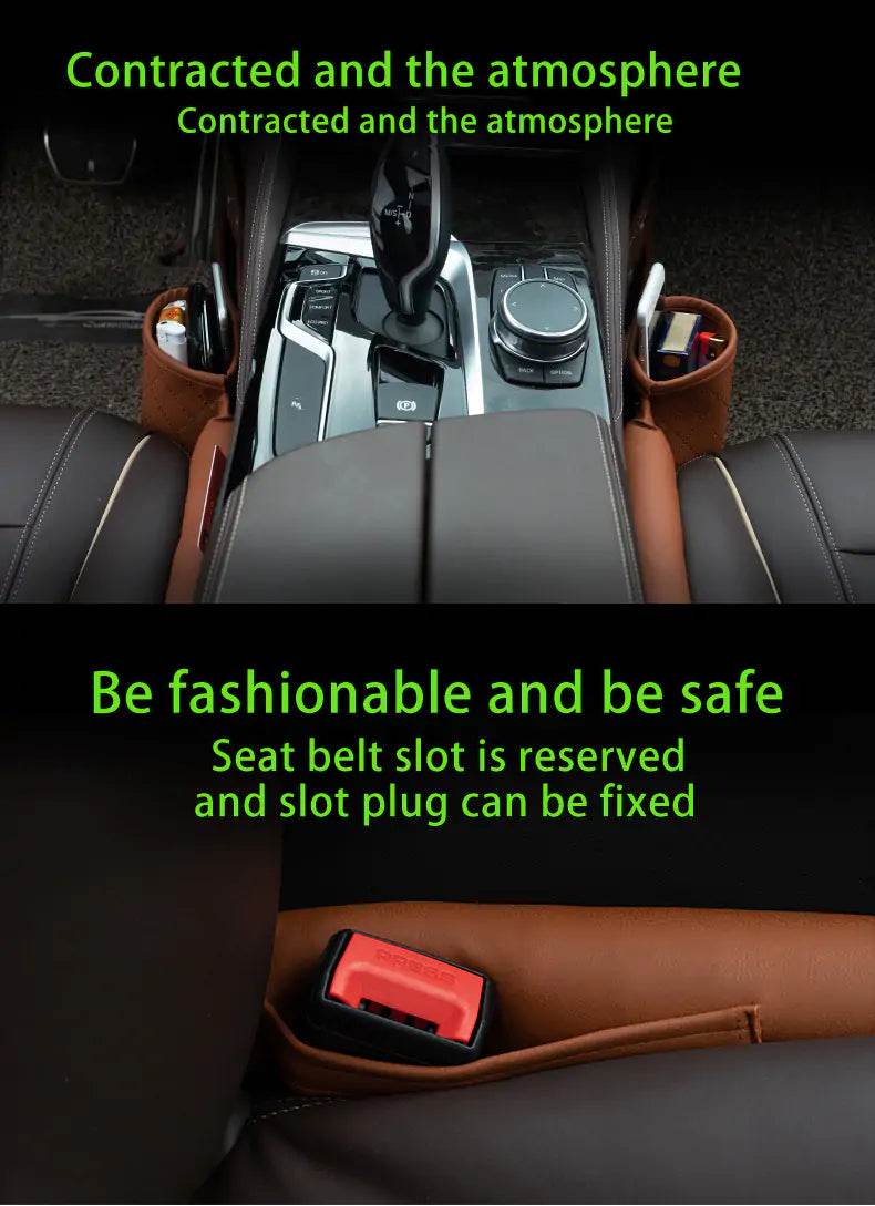 Leather Car Seat Gap Filler - Gadgets and Fun Stuff