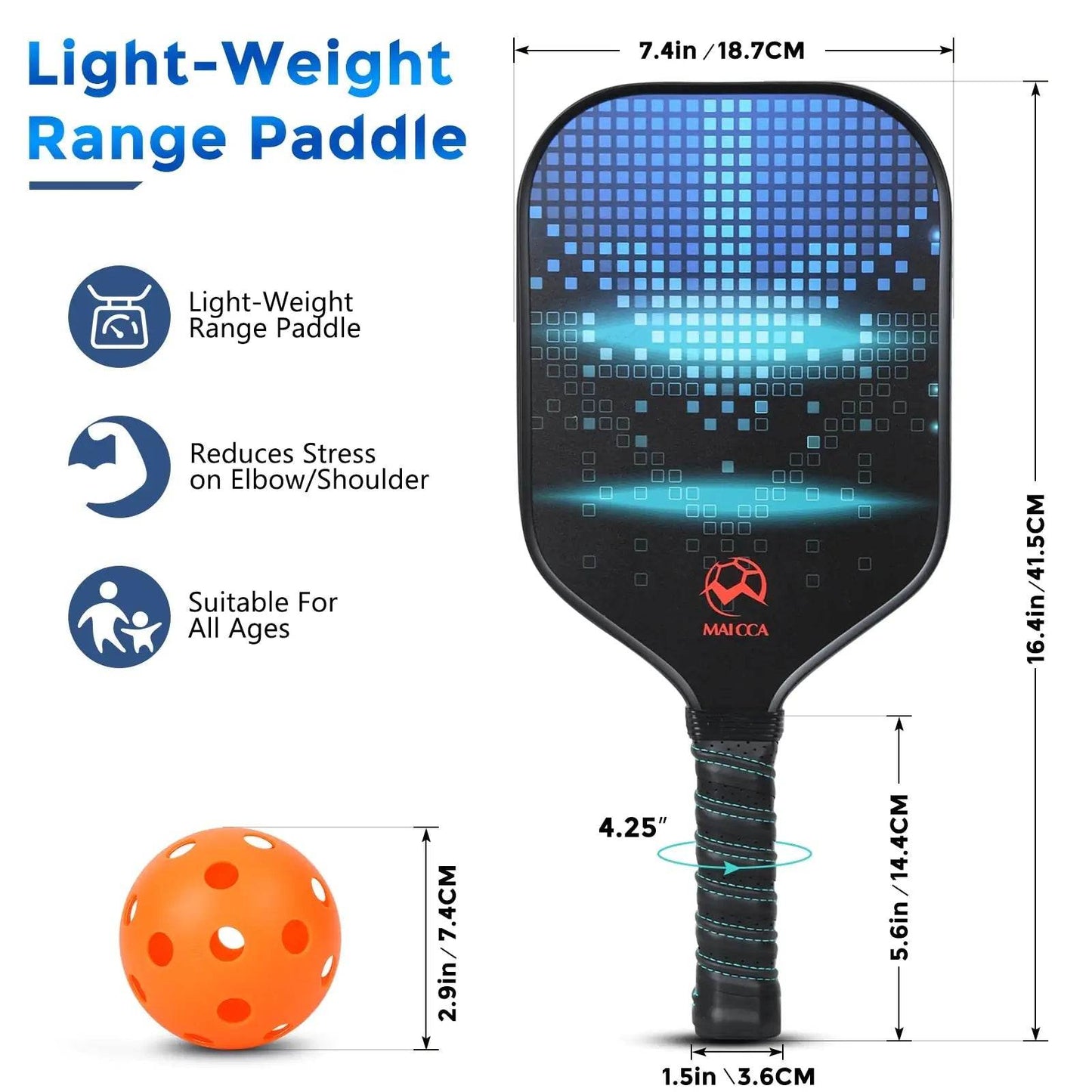 Pickleball Paddle Set - Gadgets and Fun Stuff